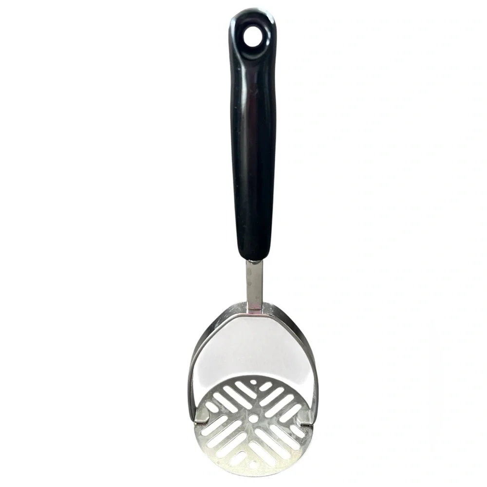 Vintage Ekco Black Starburst Potato Masher
